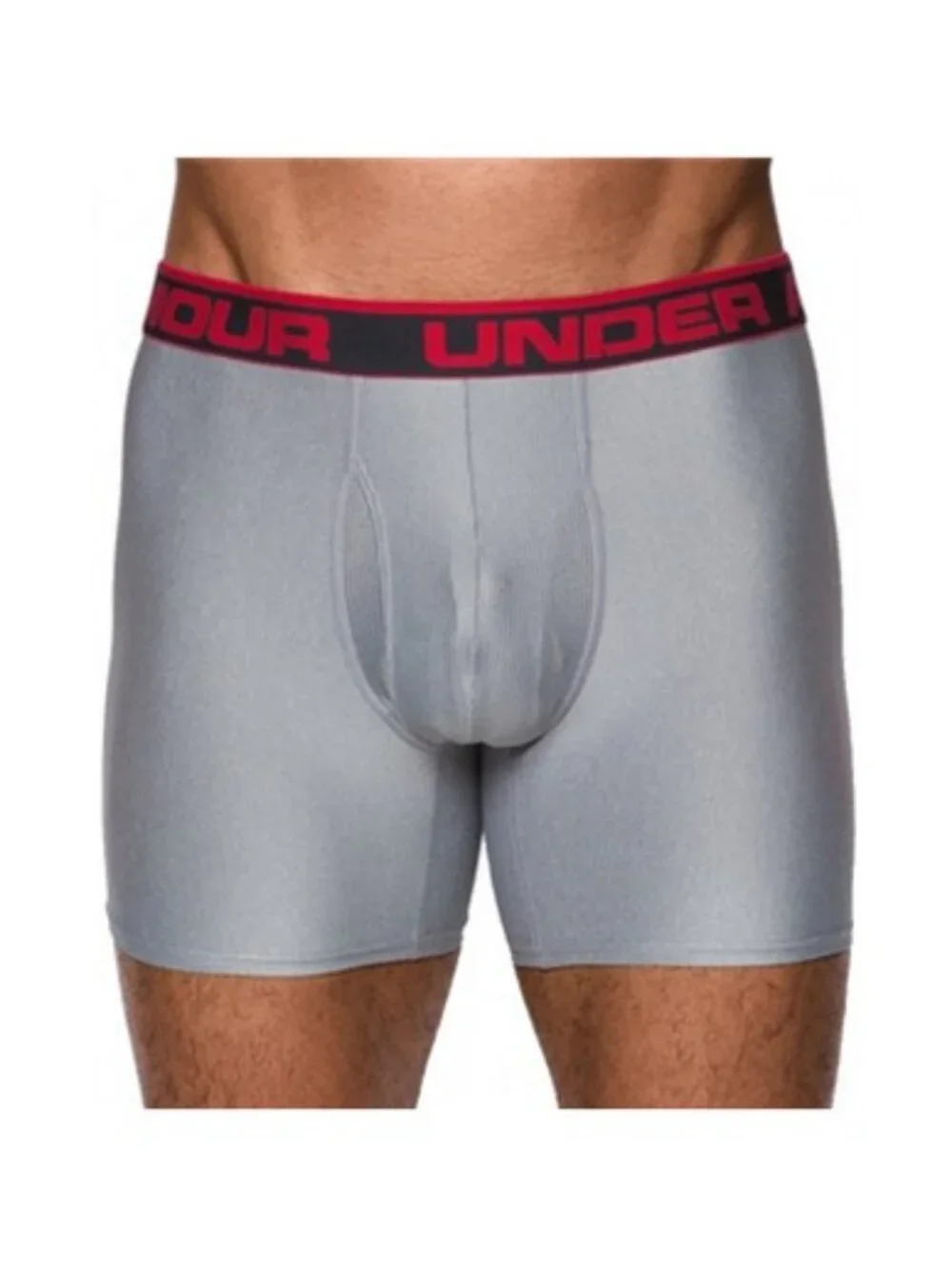 Under Armour 1277238 Men S Heather Gray O-Series 6 Boxerjock